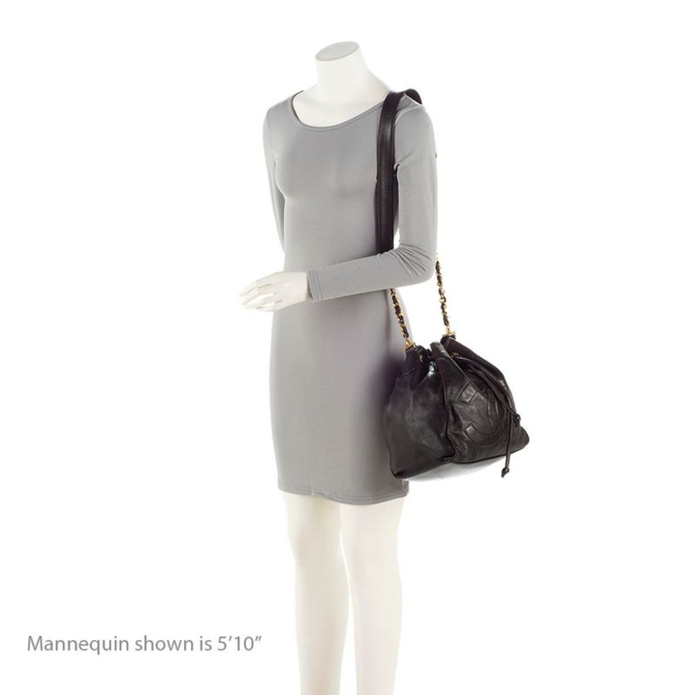 Chanel Vintage Lambskin Timeless CC Drawstring Bucket Bag - Picture 5 of 15